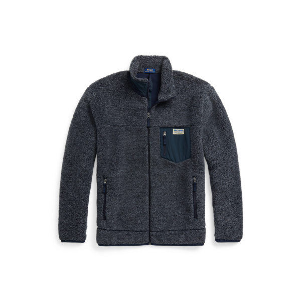 Veste en sherpa Big & Tall en 1