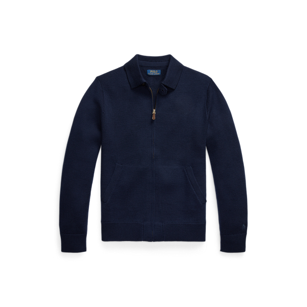 Washable Wool Full-Zip Jumper Polo Ralph Lauren 1