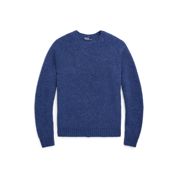 Pullover mit Wildlederaufn&auml;her