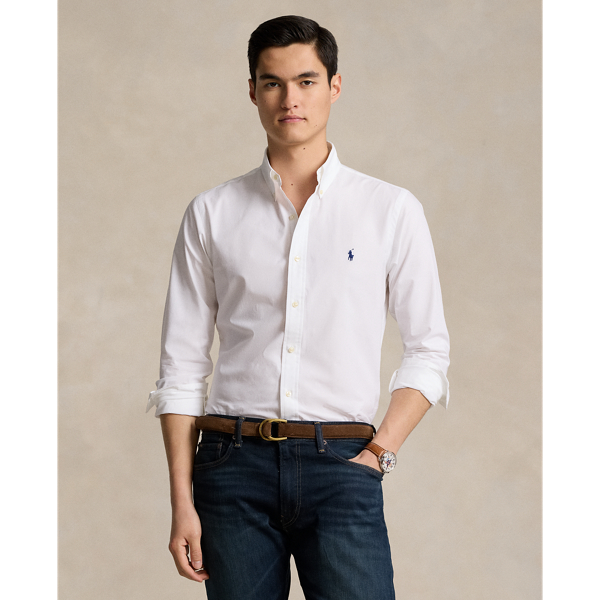 Poplin shirt ralph lauren hotsell