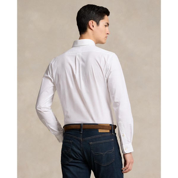 Custom Fit Stretch Poplin Shirt