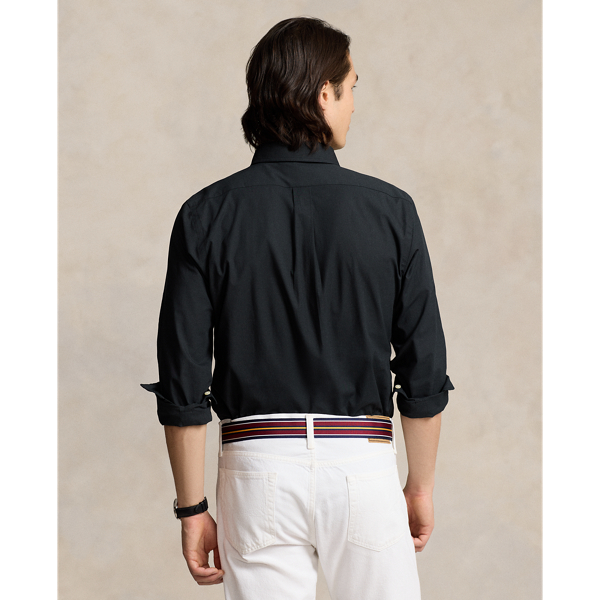 Custom Fit Stretch Poplin Shirt