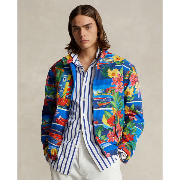 Print Twill Jacket