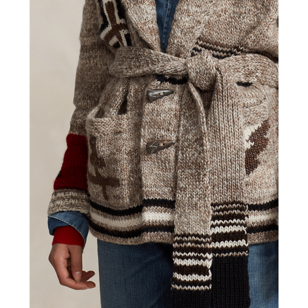 Ralph lauren navajo cardigan online