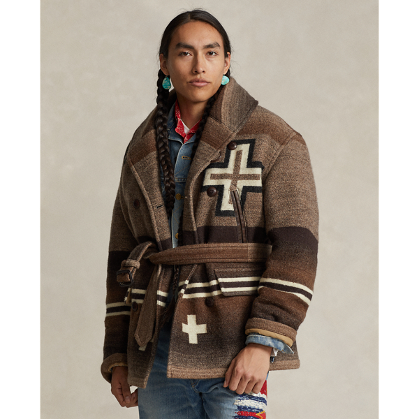 Ralph lauren indian blanket sweater best sale