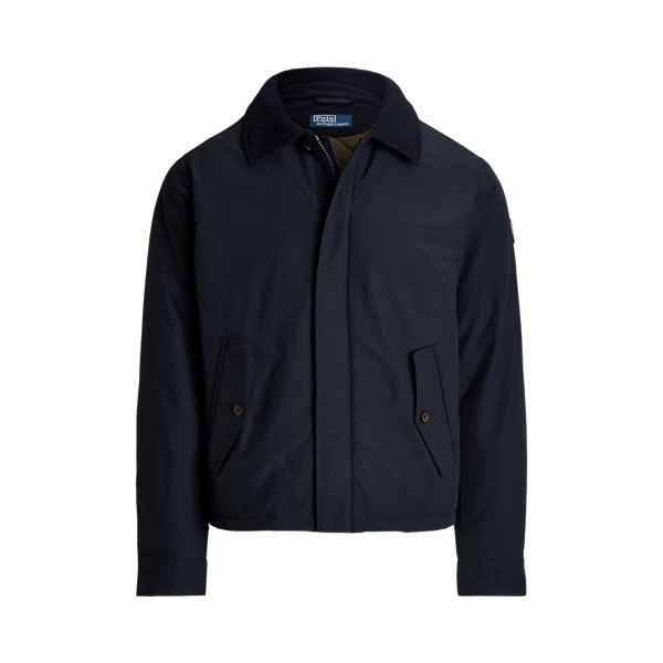 Twill Trim Coated Jacket