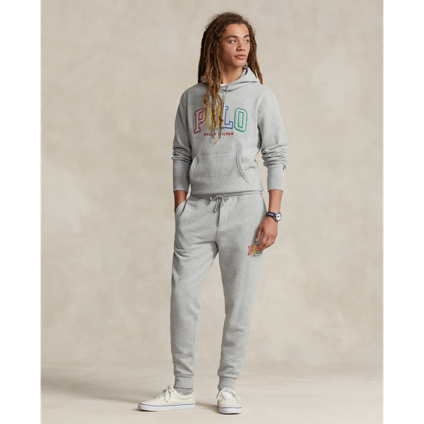 Andover Heather The RL Fleece Logo Jogger Pant Polo Ralph Lauren 1