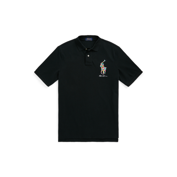 Classic Fit Big Pony Mesh Polo Shirt Polo Ralph Lauren 1