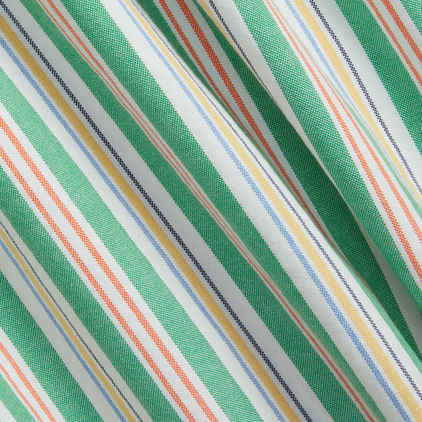 Green/White Multi Classic Fit Striped Oxford Shirt Polo Ralph Lauren 7