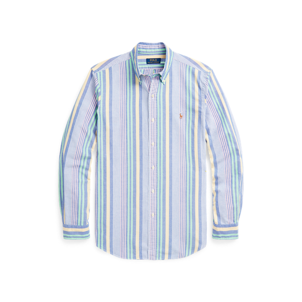 Classic Fit Striped Oxford Shirt Polo Ralph Lauren 1
