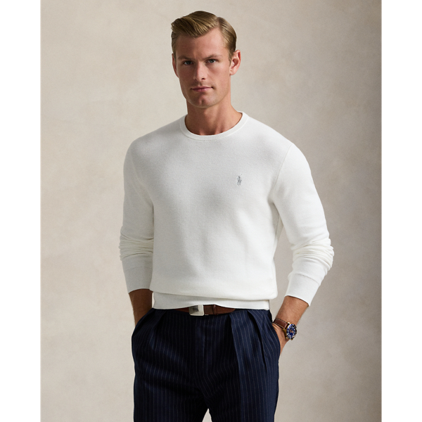 Men s White Cardigan Sweaters Ralph Lauren