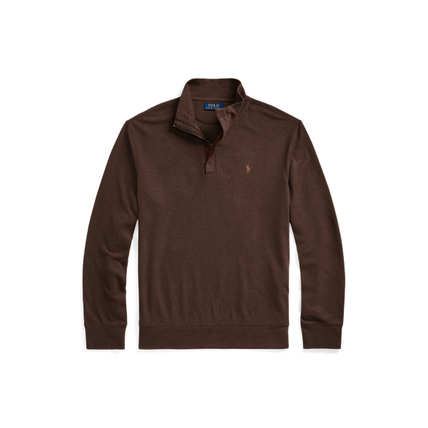 Luxury Jersey Quarter-Zip Pullover