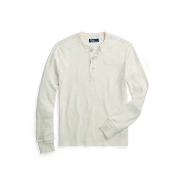 Warm Cream PRL x Naiomi Glasses Henley Shirt Polo Ralph Lauren 2