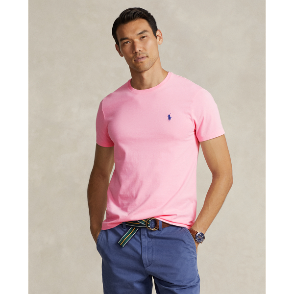 Men s Pink T Shirts Ralph Lauren