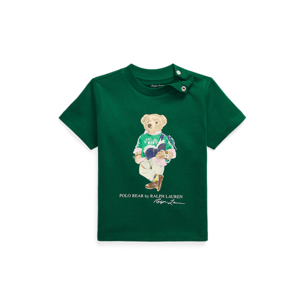 T-shirt Polo Bear jersey de coton