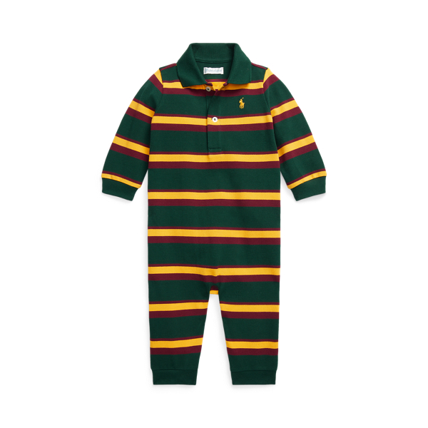 Katoenen mesh Polo-coverall