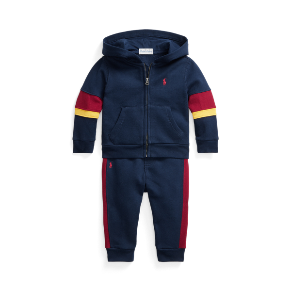 Sweat &agrave; capuche zipp&eacute; pantalon jogging