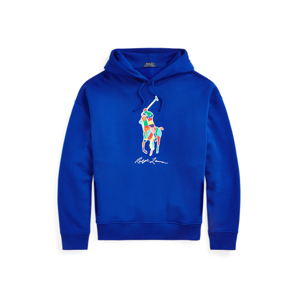 Big Fit Big Pony Fleece Hoodie Polo Ralph Lauren 1