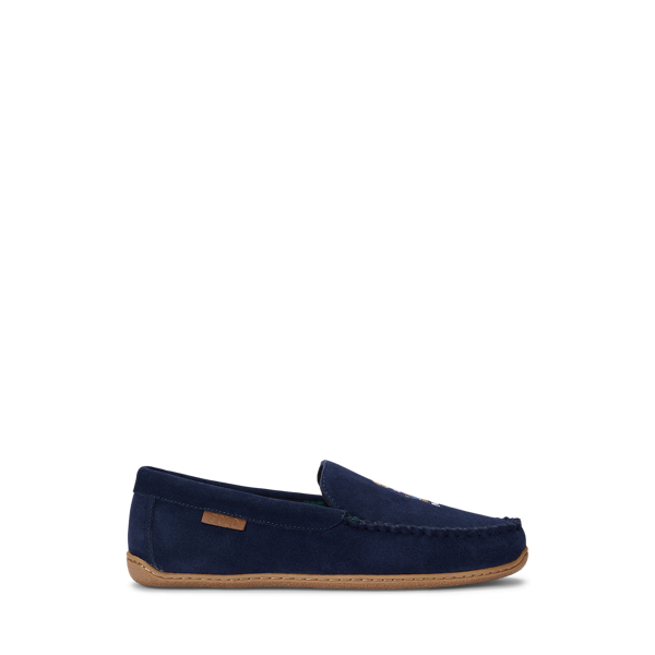 Brenan Polo Bear Suede Slipper Polo Ralph Lauren 1