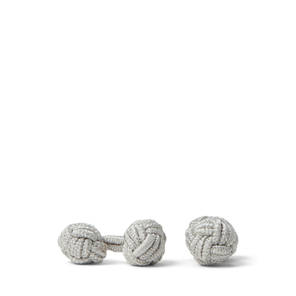 Silk Knot Cufflinks Purple Label 1