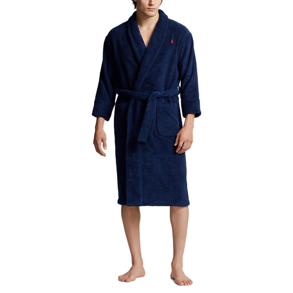 Ralph Lauren Home Rathlin バス ローブ ネイビー 2