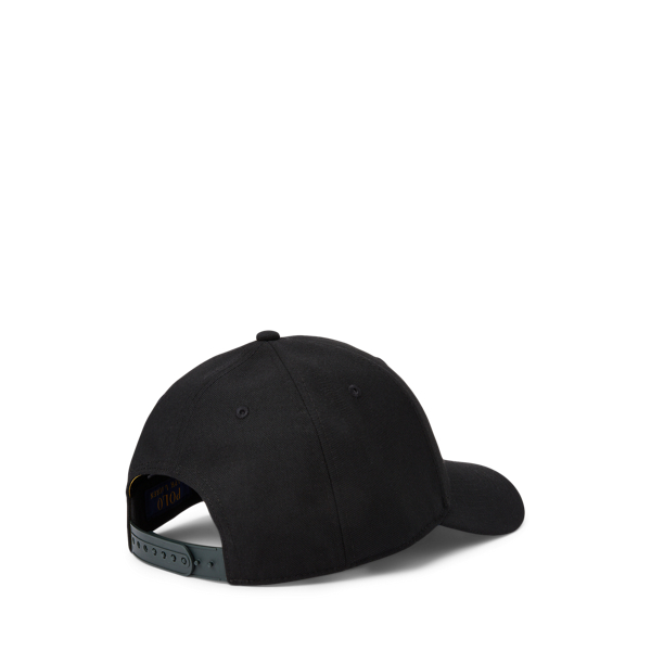 Black Logo-Embroidered Twill Ball Cap Polo Ralph Lauren 2
