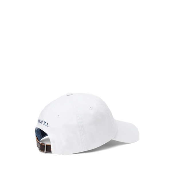 White Nautical Twill Ball Cap Polo Ralph Lauren 2