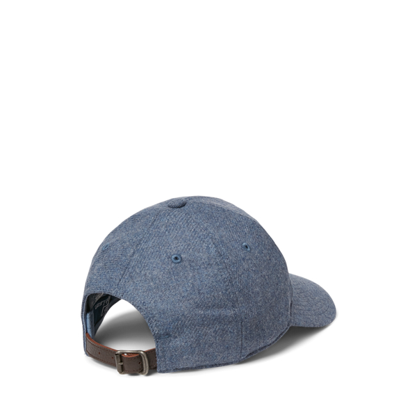 Channel Blue The Ralph Logo Wool Ball Cap Polo Ralph Lauren 2