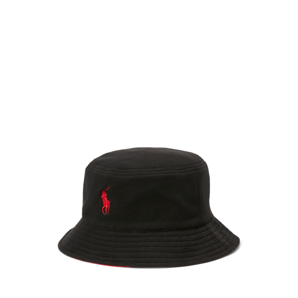 Sapphire Star/Polo Black Reversible Color-Blocked Bucket Hat Polo Ralph Lauren 3