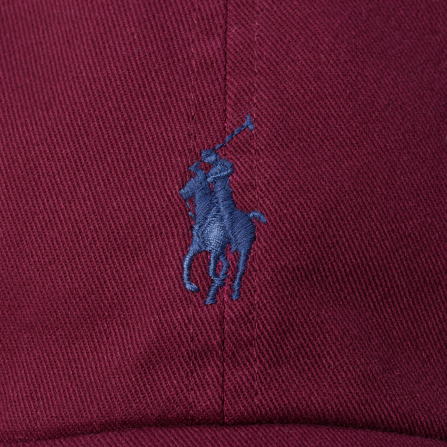 Polo Ralph Lauren Кепки Ralph Lauren The Iconic Cotton Chino Ball, цвет: Винный — фото 2