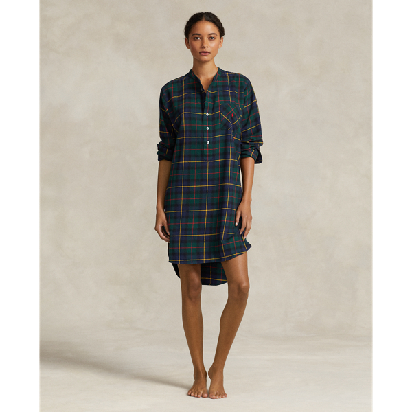 チェック コットン スリープ シャツ | ラルフ ローレン公式オンライン