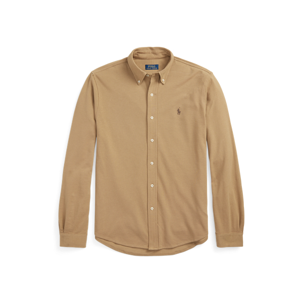Custom Slim Fit Featherweight Mesh Shirt Polo Ralph Lauren 1