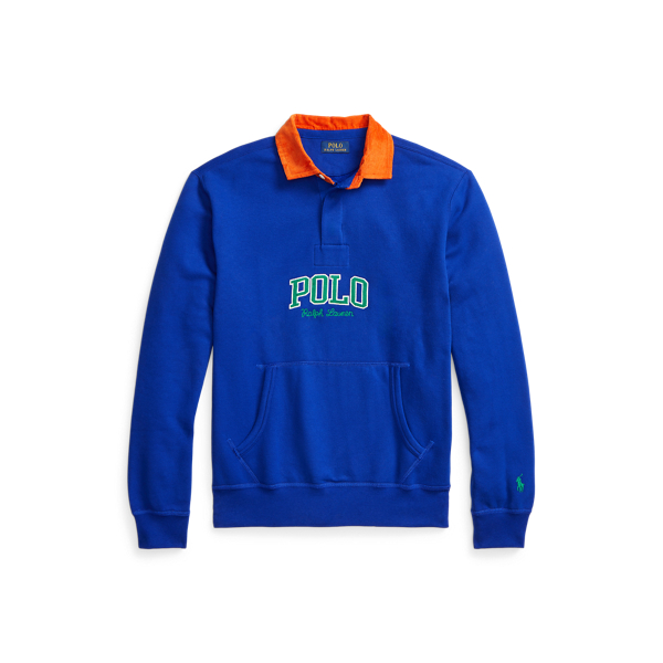 The RL Fleece Logo Rugby Sweatshirt Polo Ralph Lauren 1