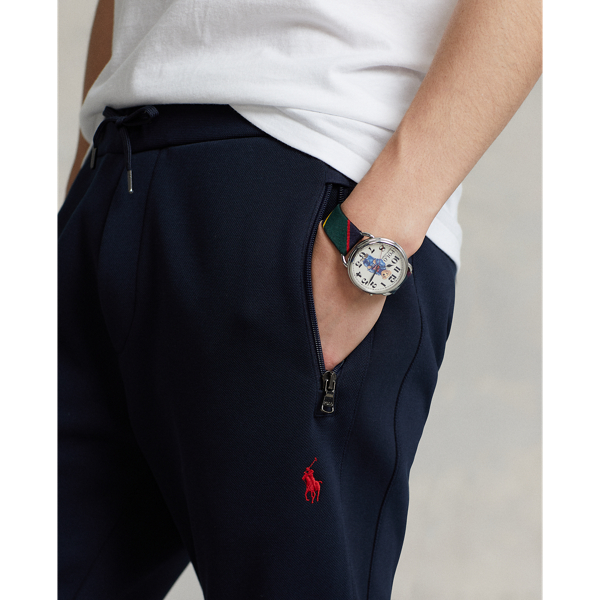 Doppellagige Piqu&eacute;-Jogginghose Polo Ralph Lauren in Piloten-Navy 5