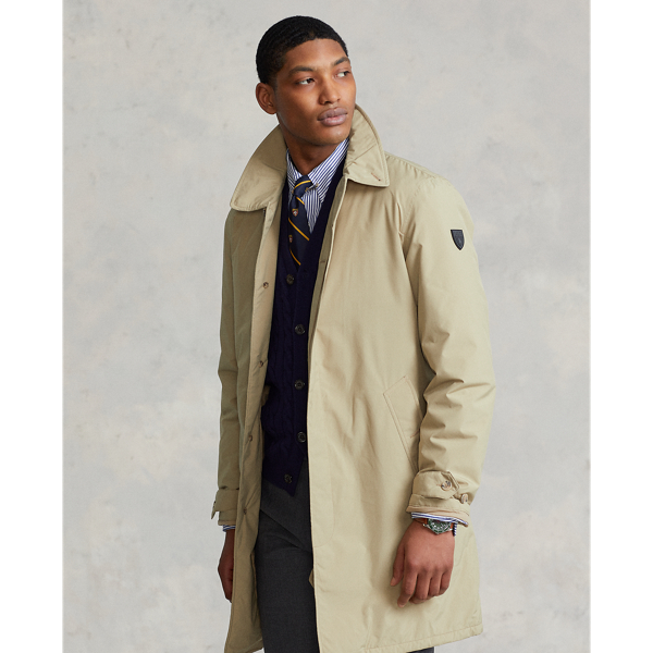 Verstaubarer wasserabweisender Mantel Polo Ralph Lauren in Khaki 4
