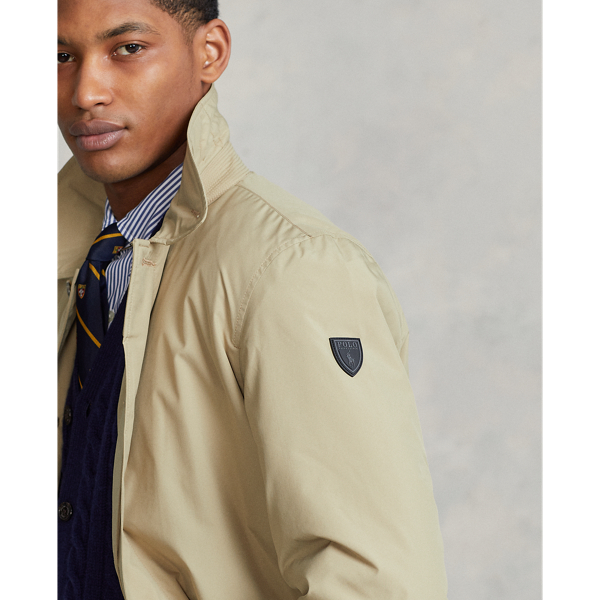Verstaubarer wasserabweisender Mantel Polo Ralph Lauren in Khaki 6