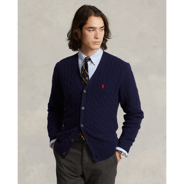 Ralph lauren wool cardigan store