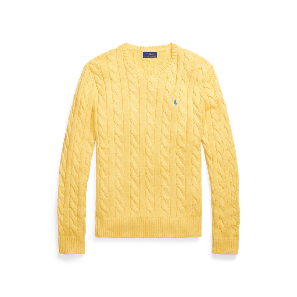 Cable-Knit Cotton Sweater Polo Ralph Lauren 1