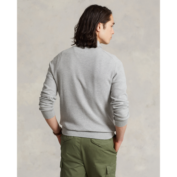Pullover aus Baumwollpiqu&eacute; Polo Ralph Lauren in Andover meliert 5