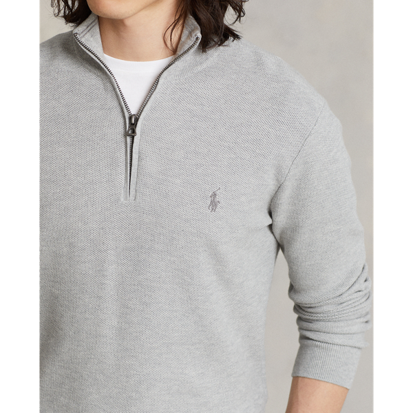 Pullover aus Baumwollpiqu&eacute; Polo Ralph Lauren in Andover meliert 6