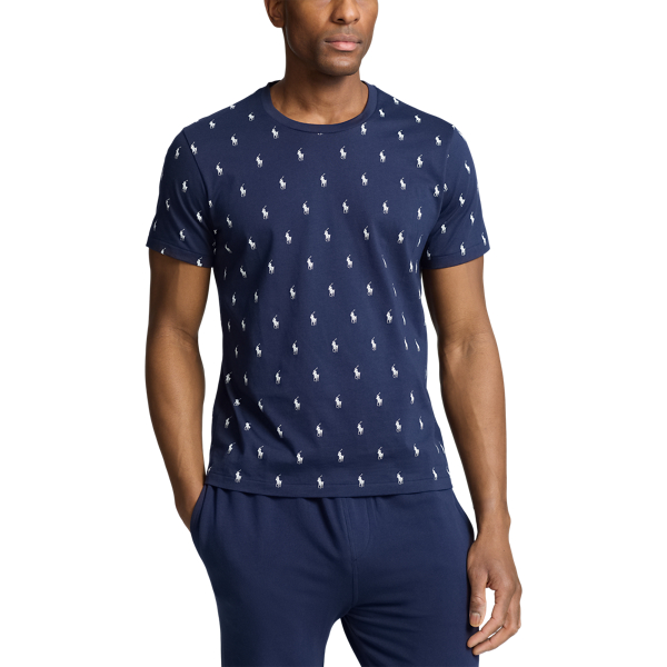Allover Pony Cotton Jersey Sleep Shirt