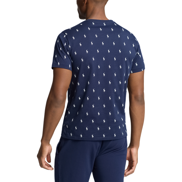 Allover Pony Cotton Jersey Sleep Shirt
