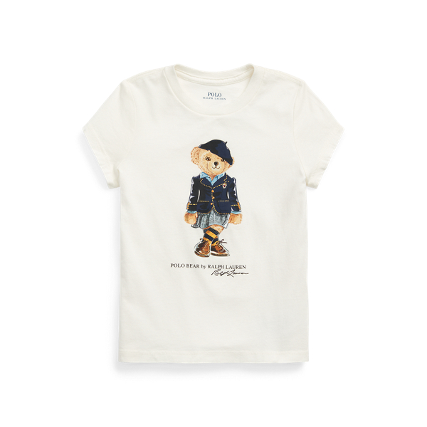 Polo Bear Cotton Jersey T-Shirt
