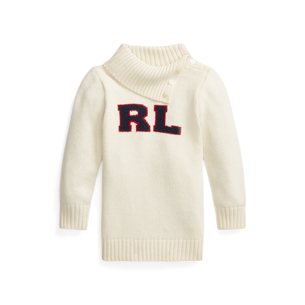 Col roul&eacute; en coton m&eacute;lang&eacute; &agrave; logo
