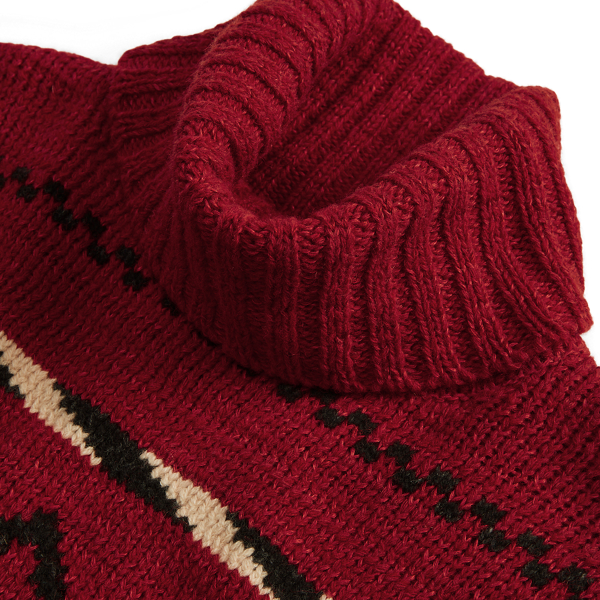 Polo ralph lauren scarf print sweater sale