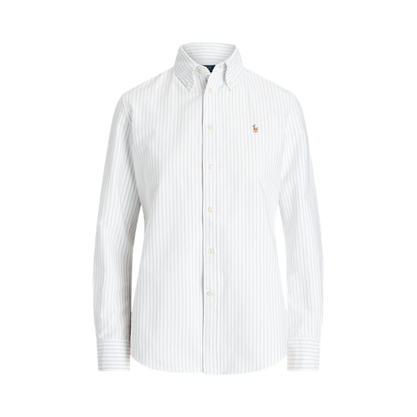 Chemise coton Oxford cintr&eacute;e
