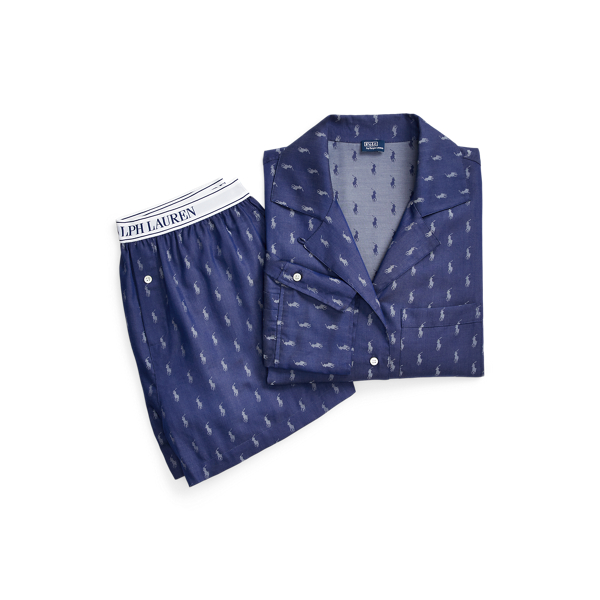 Pyjama mit kurzem Hemd und Shorts Polo Ralph Lauren in 1