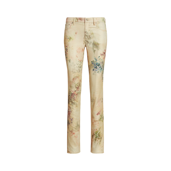 Ralph lauren floral jeans clearance