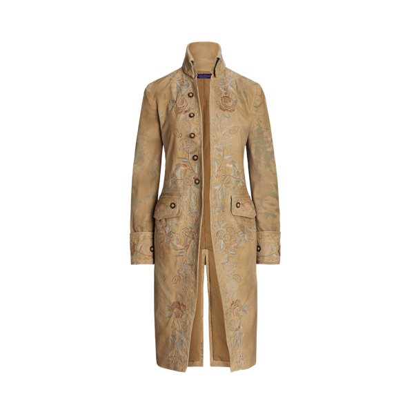Grendel Embellished Canvas Coat