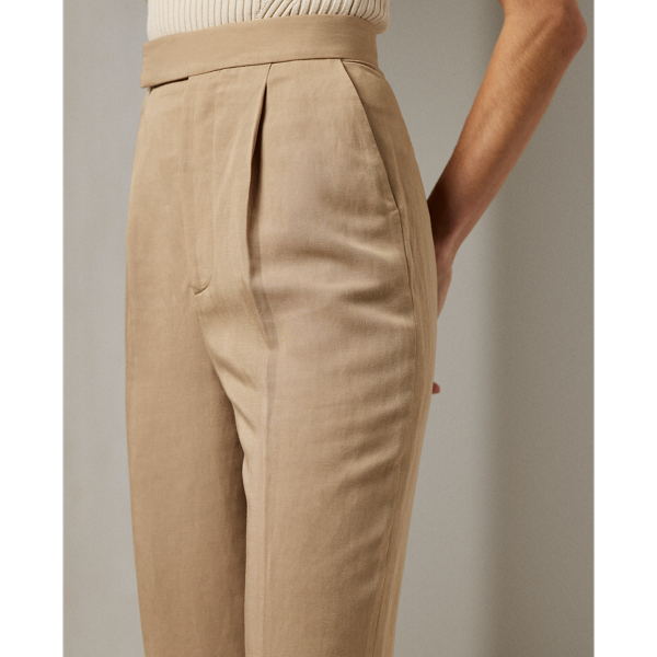 Clay Evanne Linen-Blend Pant Ralph Lauren Collection 6